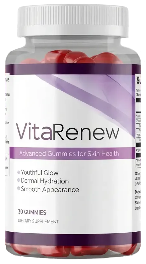 VitaRenew Skin Gummies Bottle